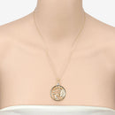 0.32 Carat Genuine Blue Topaz .925 Sterling Silver Pendant-14