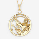 0.33 Carat Genuine White Zircon .925 Sterling Silver Pendant-8