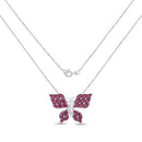 3.12 Carat Genuine Ruby .925 Sterling Silver Pendant-6