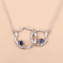 0.70 Carat Genuine Blue Sapphire .925 Sterling Silver Pendant-11