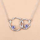 0.38 Carat Genuine Tanzanite .925 Sterling Silver Pendant-11