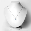 0.13 Carat Genuine Swiss Blue Topaz .925 Sterling Silver Pendant-6