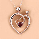 0.32 Carat Genuine Garnet .925 Sterling Silver Pendant-11