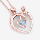 0.28 Carat Genuine Swiss Blue Topaz .925 Sterling Silver Pendant-9