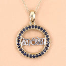 0.64 Carat Genuine Blue Sapphire .925 Sterling Silver Pendant-11