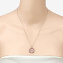 0.64 Carat Genuine Ruby .925 Sterling Silver Pendant-12