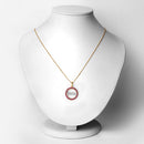 0.64 Carat Genuine Ruby .925 Sterling Silver Pendant-6
