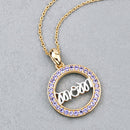 0.64 Carat Genuine Tanzanite .925 Sterling Silver Pendant-8