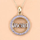 0.64 Carat Genuine Tanzanite .925 Sterling Silver Pendant-11