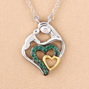 0.24 Carat Genuine Emerald .925 Sterling Silver Pendant-11