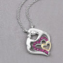0.28 Carat Genuine Ruby .925 Sterling Silver Pendant-8