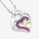 0.28 Carat Genuine Ruby .925 Sterling Silver Pendant-9