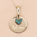 0.17 Carat Genuine Emerald .925 Sterling Silver Pendant-11