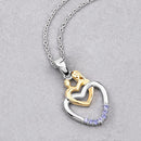 0.14 Carat Genuine Tanzanite .925 Sterling Silver Pendant-8