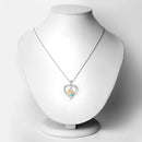 0.45 Carat Genuine Emerald .925 Sterling Silver Pendant-6