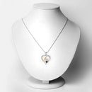 0.50 Carat Genuine Blue Sapphire .925 Sterling Silver Pendant-6