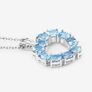 1.90 Carat Genuine Swiss Blue Topaz .925 Sterling Silver Pendant-10