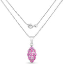 1.66 Carat Genuine Ruby .925 Sterling Silver Pendant-4