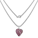 3.68 Carat Genuine Ruby .925 Sterling Silver Pendant-4