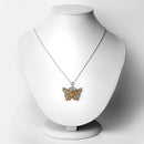 3.89 Carat Genuine Citrine .925 Sterling Silver Pendant-6