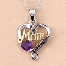 0.48 Carat Genuine Amethyst and Black Spinel .925 Sterling Silver Pendant-11