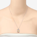 0.14 Carat Genuine Ruby .925 Sterling Silver Pendant-12