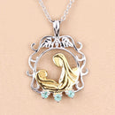 0.09 Carat Genuine Emerald .925 Sterling Silver Pendant-11