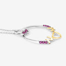 0.18 Carat Genuine Ruby .925 Sterling Silver Pendant-10