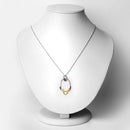 0.18 Carat Genuine Ruby .925 Sterling Silver Pendant-6