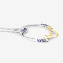 0.18 Carat Genuine Tanzanite .925 Sterling Silver Pendant-10