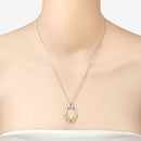 0.18 Carat Genuine Tanzanite .925 Sterling Silver Pendant-12