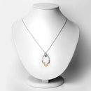 0.18 Carat Genuine Tanzanite .925 Sterling Silver Pendant-6