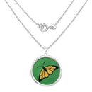 29.50 Carat Genuine Emerald .925 Sterling Silver Pendant-4