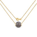 16.79 Carat Genuine Grey Moonstone .925 Sterling Silver Pendant-5