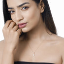 0.56 Carat Genuine Ethiopian Opal and White Diamond 14K Yellow Gold Pendant-9