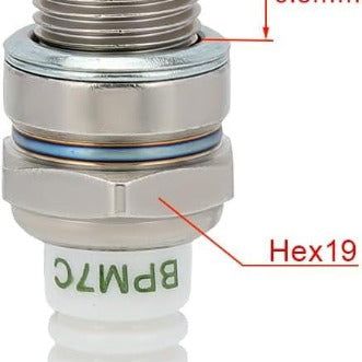 Hipa (Pack Of 3) Aftermarket Spark Plug for # BPM7C BPMR7A NGK(6703) - 0