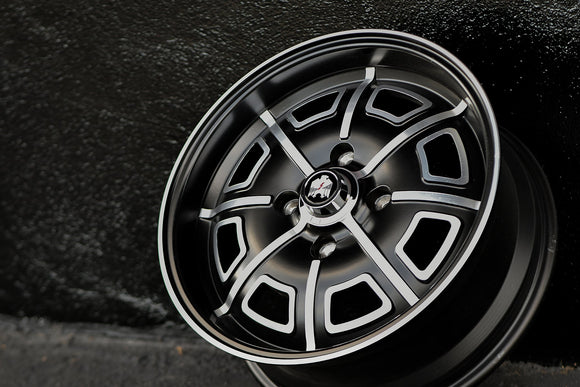 Pedrini | Satin Black Full Machined Face, Windows & Lip Edge