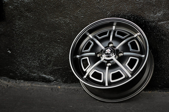 Pedrini | Satin Black Full Machined Face, Windows & Lip Edge