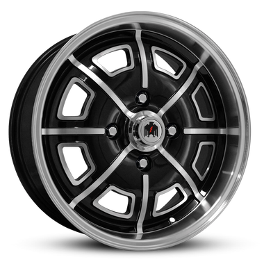 Pedrini | Gloss Black Full Machined Face, Windows, & Lip