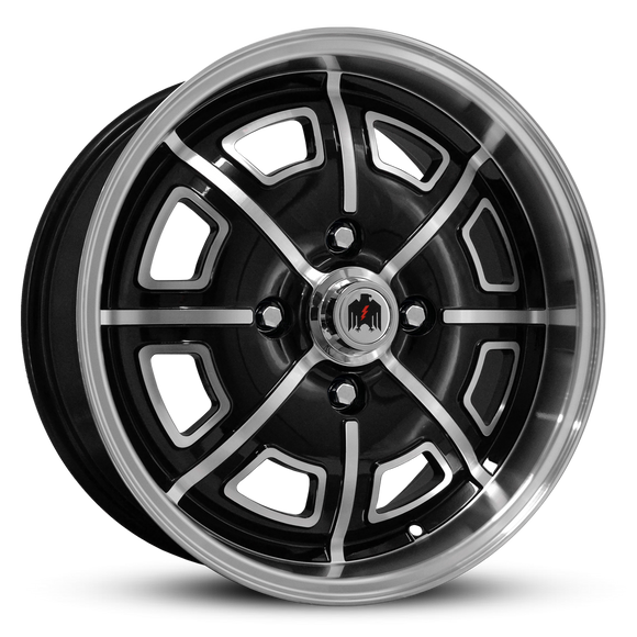 Pedrini | Gloss Black Full Machined Face, Windows, & Lip