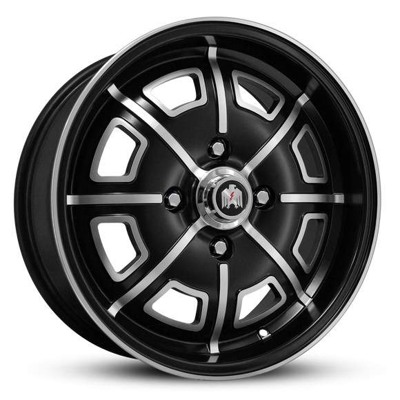 Pedrini | Satin Black Full Machined Face, Windows & Lip Edge