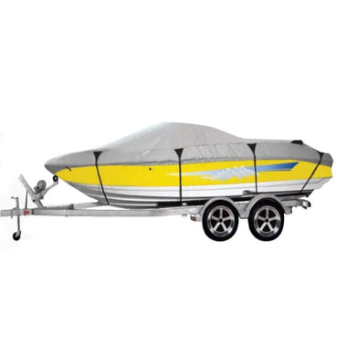 Premium 600 Denier Boat Cover Size C, fits 16ft to 18.5ft Boats