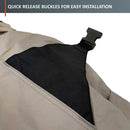 Premium 600 Denier Boat Cover Size D, fits 17ft to 19ft Boats-5