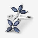 1.75 Carat Genuine Blue Sapphire .925 Sterling Silver Ring-10