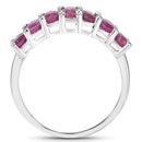 1.89 Carat Genuine Ruby .925 Sterling Silver Ring-5