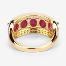 1.74 Carat Genuine Ruby and White Diamond .925 Sterling Silver Ring-15