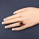 8.17 Carat Genuine Multi Stones .925 Sterling Silver Ring-5