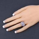 2.03 Carat Genuine Tanzanite .925 Sterling Silver Ring-16