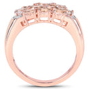 1.50 Carat Genuine Morganite .925 Sterling Silver Ring-7
