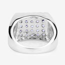1.75 Carat Genuine Tanzanite .925 Sterling Silver Ring-6